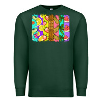 Sports Green summer brushstroke Premium Sweatshirt - Jasminsmagicworld