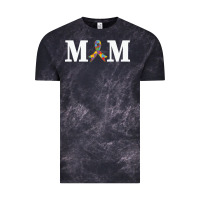 Cloud Black LIL Autism Mom Vintage Tee - CowhideDigitalArt