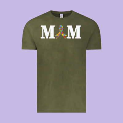Lil Autism Mom Vintage Tee Designed By Cowhidedigitalart