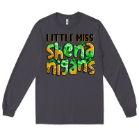 Smoke little miss shenanigans St. Patrick's Long Sleeve Tee - LillyAllenDesigns