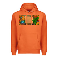 Carrot custom cowboy boots aztec sunflowers leopard license plate Premium Hoodie - Artiststas