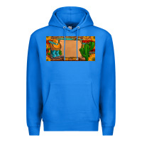 True Royal custom cowboy boots aztec sunflowers leopard license plate Premium Hoodie - Artiststas