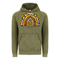 Sunflower Sports Rainbow Vintage Hoodie | Teevron