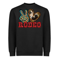 Black Peace Love Rodeo Heavyweight Sweatshirt - Jasminsmagicworld