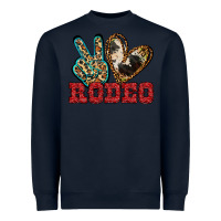 Navy Peace Love Rodeo Heavyweight Sweatshirt - Jasminsmagicworld