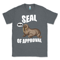 Charcoal Heather Seal nice Of Approval Classic Tee - Bettercallsaul
