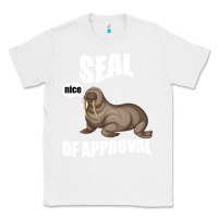 White Seal nice Of Approval Classic Tee - Bettercallsaul
