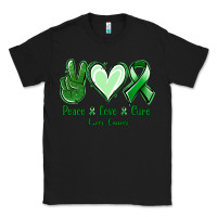 Peace Love Cure Liver Cancer Classic Tee | Teevron