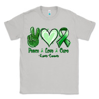 Moon Dust Peace Love Cure Liver Cancer Classic Tee - Jasminsmagicworld