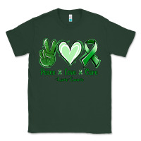 Sports Green Peace Love Cure Liver Cancer Classic Tee - Jasminsmagicworld