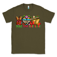 Army Green Peace love cinco de mayo Classic Tee - FaDigitalArtStudio