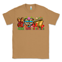 Toasted Coconut Peace love cinco de mayo Classic Tee - FaDigitalArtStudio