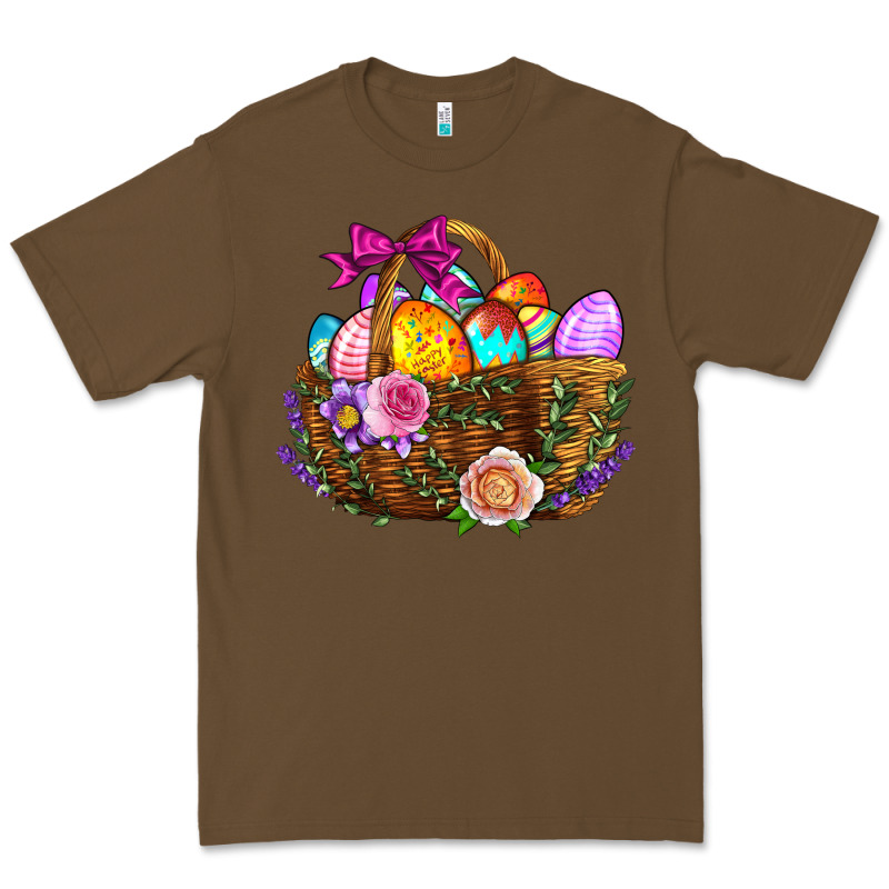 Easter Eggs Hamper Premium Tee by BundleAndBundleShop | Teevron