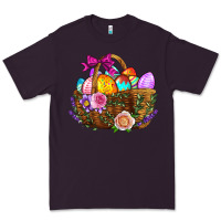Plum Easter Eggs Hamper Premium Tee - BundleAndBundleShop