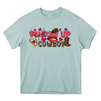 Arona Pucker Up Cowboy Valentine's Day Heavy Core Tee - FaDigitalArtStudio
