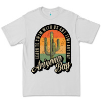 Dove Grey Arizona Bay Swim Team Premium Tee - DesigneFamous