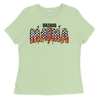 Matcha baddas mama Ladies Tee - CowhideDigitalArt