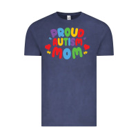 Vintage Denim LIL Autism Mom Vintage Tee - CowhideDigitalArt