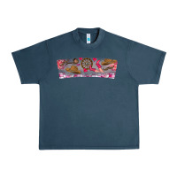 Midnight Navy Howdy Valentine Urban Heavy Tee - CowhideDigitalArt