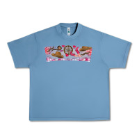Pebble Blue Howdy Valentine Urban Heavy Tee - CowhideDigitalArt