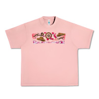 Salmon Howdy Valentine Urban Heavy Tee - CowhideDigitalArt