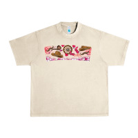 Sandshell Howdy Valentine Urban Heavy Tee - CowhideDigitalArt