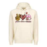 Tofu Peace Love Valentines Gnomes Premium Hoodie - Jasminsmagicworld