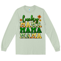 Matcha lucky mama mama mama  St. Patrick's Long Sleeve Tee - LillyAllenDesigns