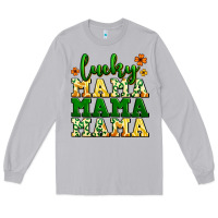 Moon Dust lucky mama mama mama  St. Patrick's Long Sleeve Tee - LillyAllenDesigns