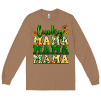 Toasted Coconut lucky mama mama mama  St. Patrick's Long Sleeve Tee - LillyAllenDesigns