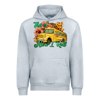 Heather Grey This is How I Roll Woman Bus Driver Urban Hoodie - Jasminsmagicworld