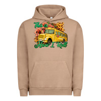 Pigment Burro This is How I Roll Woman Bus Driver Urban Hoodie - Jasminsmagicworld