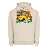 Pigment French Oak This is How I Roll Woman Bus Driver Urban Hoodie - Jasminsmagicworld