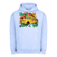 Pigment Grape Ice This is How I Roll Woman Bus Driver Urban Hoodie - Jasminsmagicworld