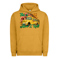 Pigment Peanut Butter This is How I Roll Woman Bus Driver Urban Hoodie - Jasminsmagicworld