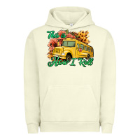 Pigment Pistachio This is How I Roll Woman Bus Driver Urban Hoodie - Jasminsmagicworld