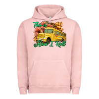 Pigment Salmon This is How I Roll Woman Bus Driver Urban Hoodie - Jasminsmagicworld
