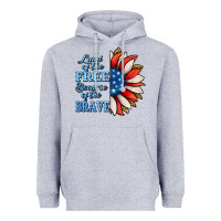 Heather Grey patriotic sunflower no background Heavyweight Hoodie - Jasminsmagicworld
