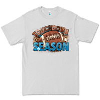 Dove Grey touchdown season Premium Tee - FaDigitalArtStudio