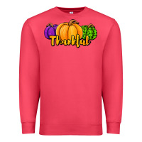 Cardinal halloween pumpkins thankful Premium Sweatshirt - Jasminsmagicworld