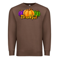 Chestnut halloween pumpkins thankful Premium Sweatshirt - Jasminsmagicworld