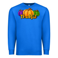 True Royal halloween pumpkins thankful Premium Sweatshirt - Jasminsmagicworld