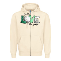 Sandshell for the love of the game golf Zipper Hoodie - Jasminsmagicworld