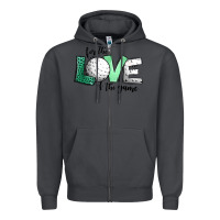 Smoke for the love of the game golf Zipper Hoodie - Jasminsmagicworld