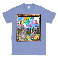Colony Blue Happy Easter Day Classic Tee - OliviaCreatesArt