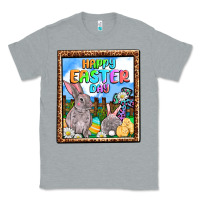 Heather Grey Happy Easter Day Classic Tee - OliviaCreatesArt