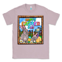 Lilac Happy Easter Day Classic Tee - OliviaCreatesArt