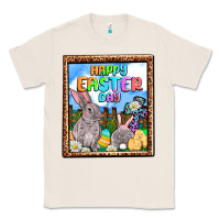 Natural Happy Easter Day Classic Tee - OliviaCreatesArt