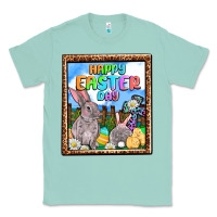 Seafoam Happy Easter Day Classic Tee - OliviaCreatesArt