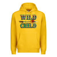 Lemon wild chıld serape sunflower and gemstone with arrow Premium Hoodie - Artiststas